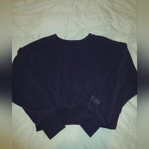 Victoria Sport Navy Blue Cropped Sweater 💙